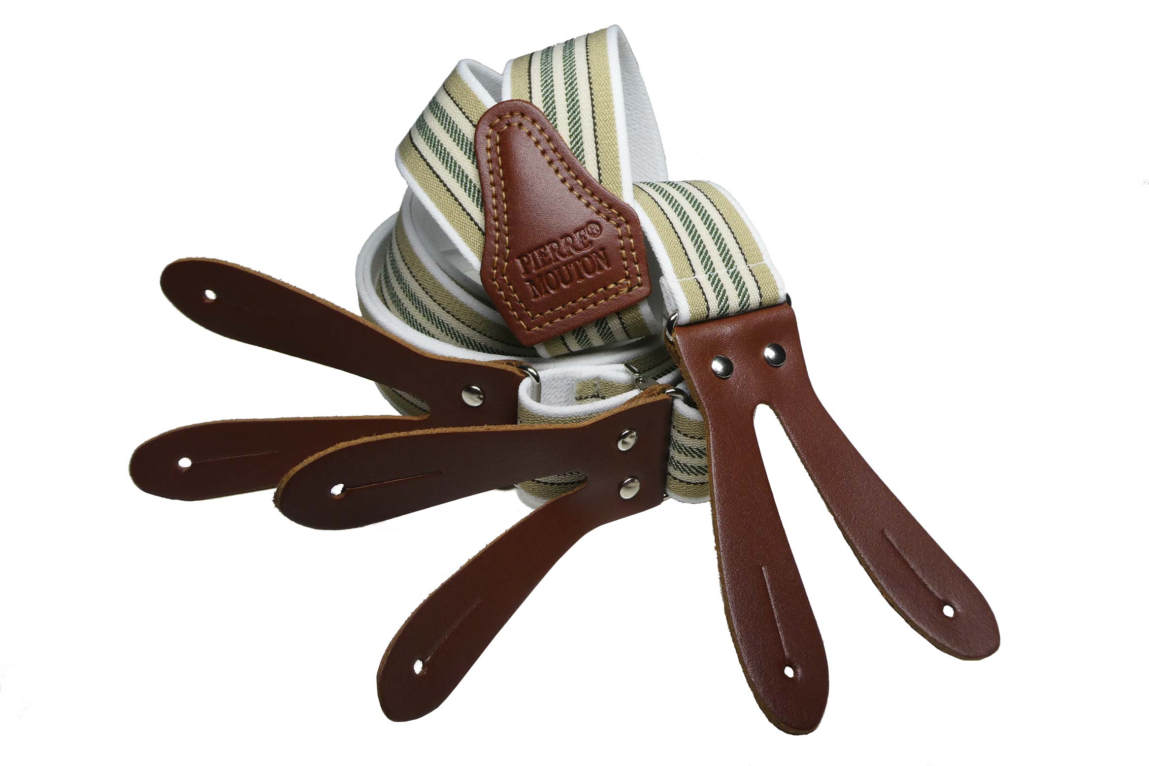 Fecamp met leertjes bruin