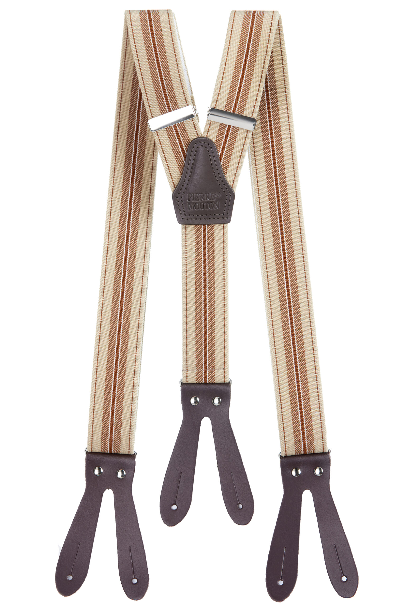 Milau-Bruin-met-lederen-patten