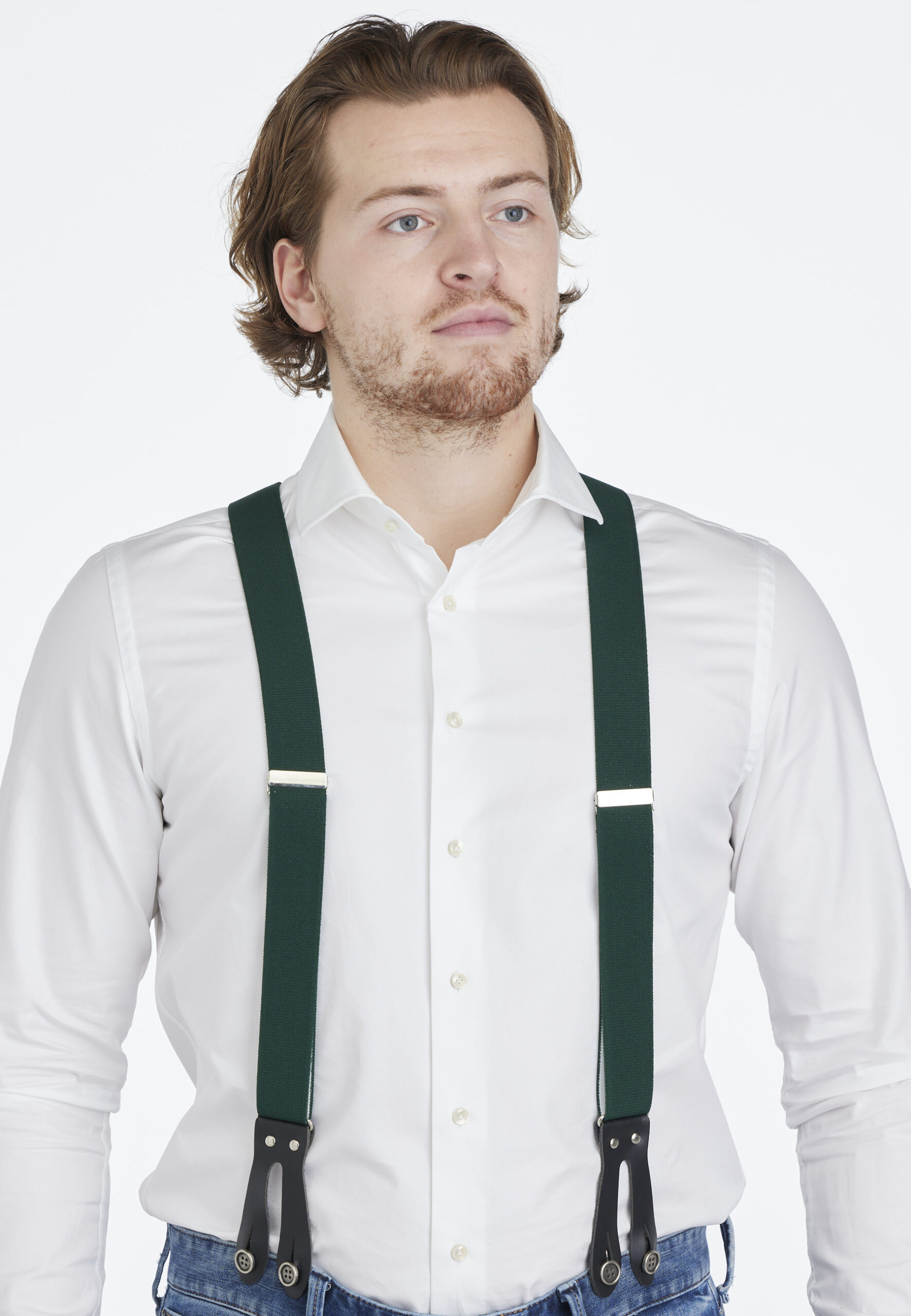 Sterke bretel met Leertjes