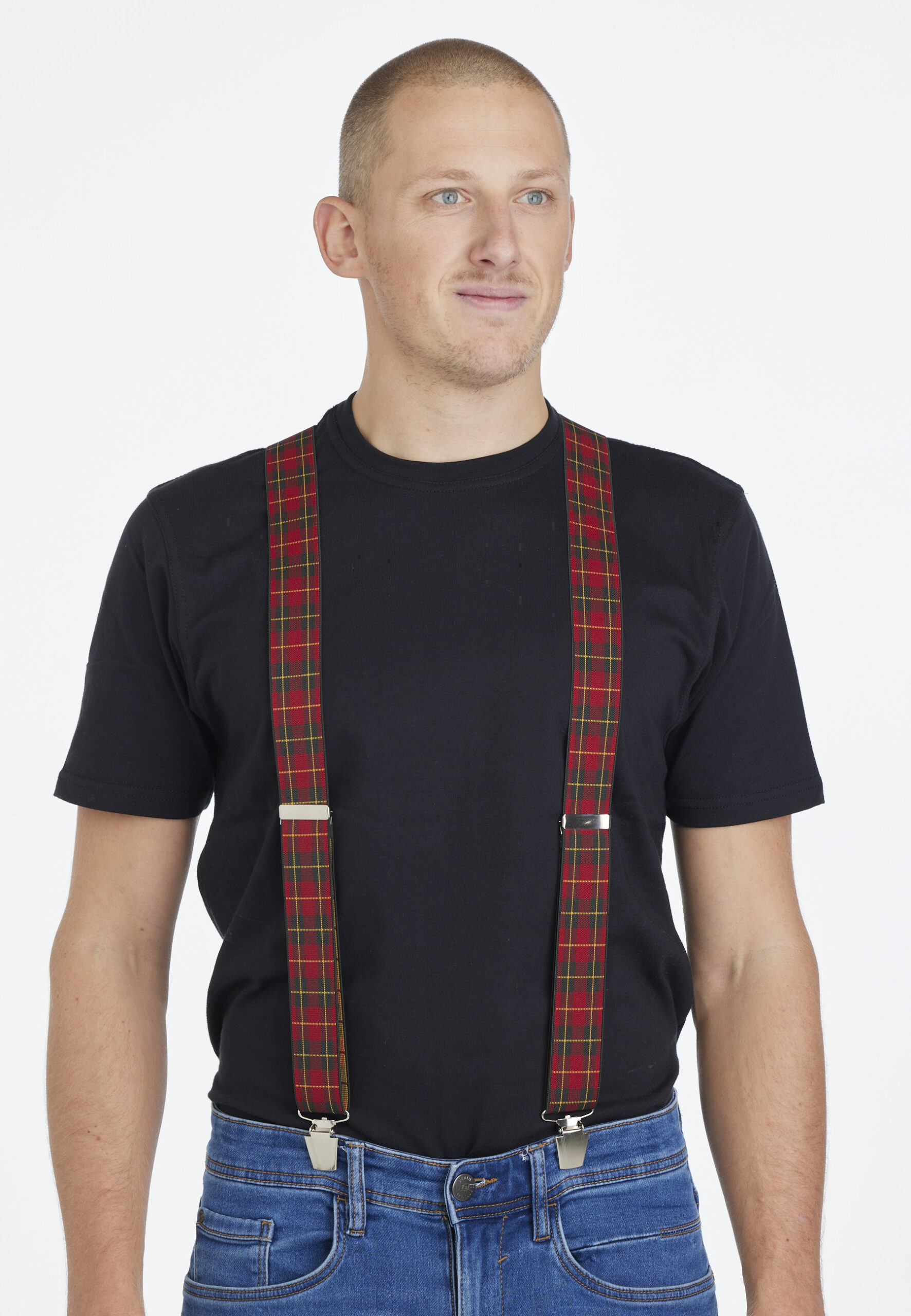 Tartan-Bretel-Rood-Model-3-clips
